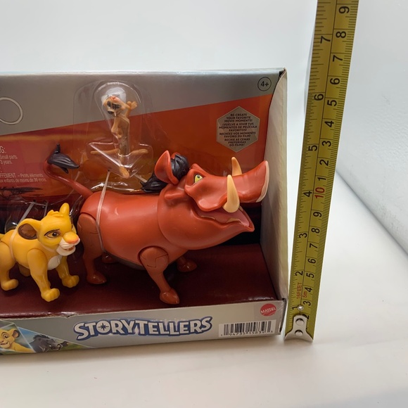 Disney 100 Storytellers Lion King Hakuna Matata Pack Action Figure Set Mattel - Picture 11 of 12